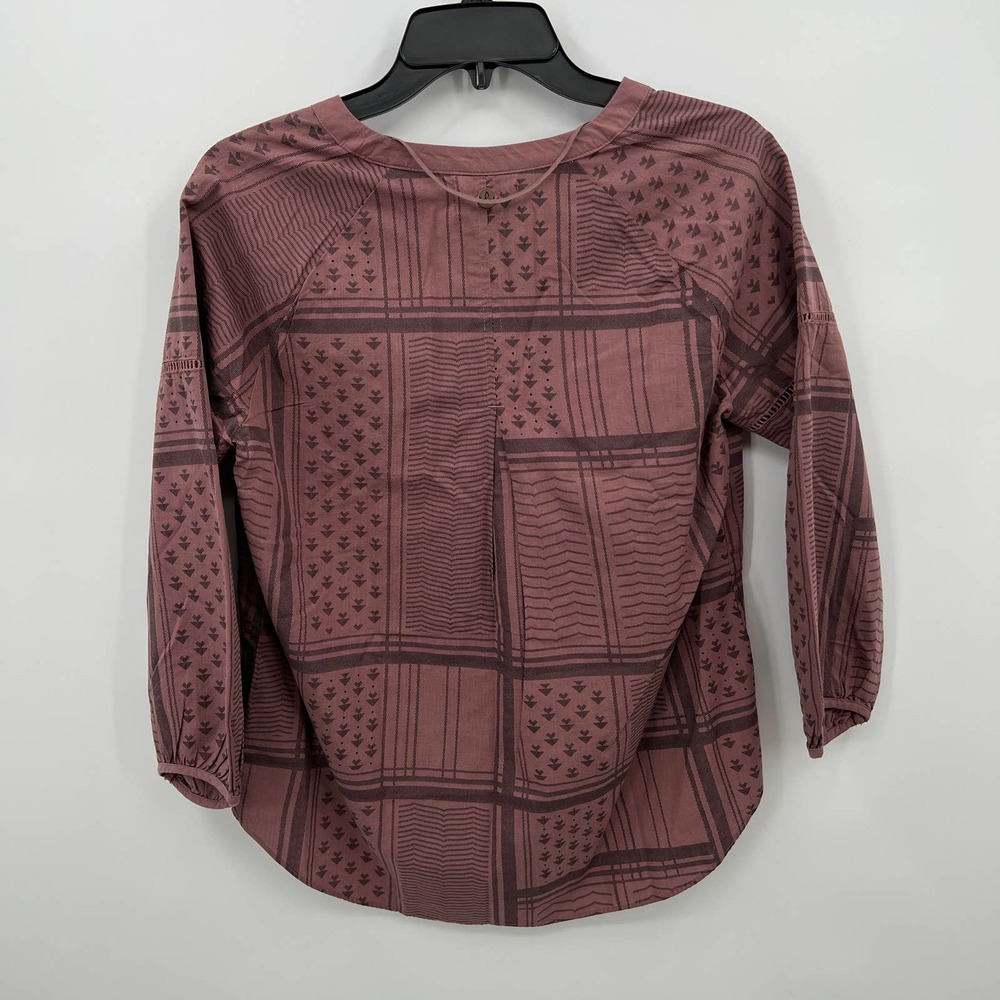 PrAna Women's Elena Top in Dark Mauve Size XS - Picture 5 of 5